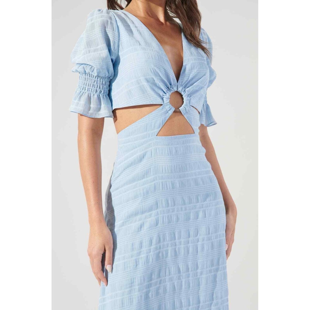 Sugarlips Del Mar O-Ring Cut Out Midi Dress - NWT - Picture 2 of 3